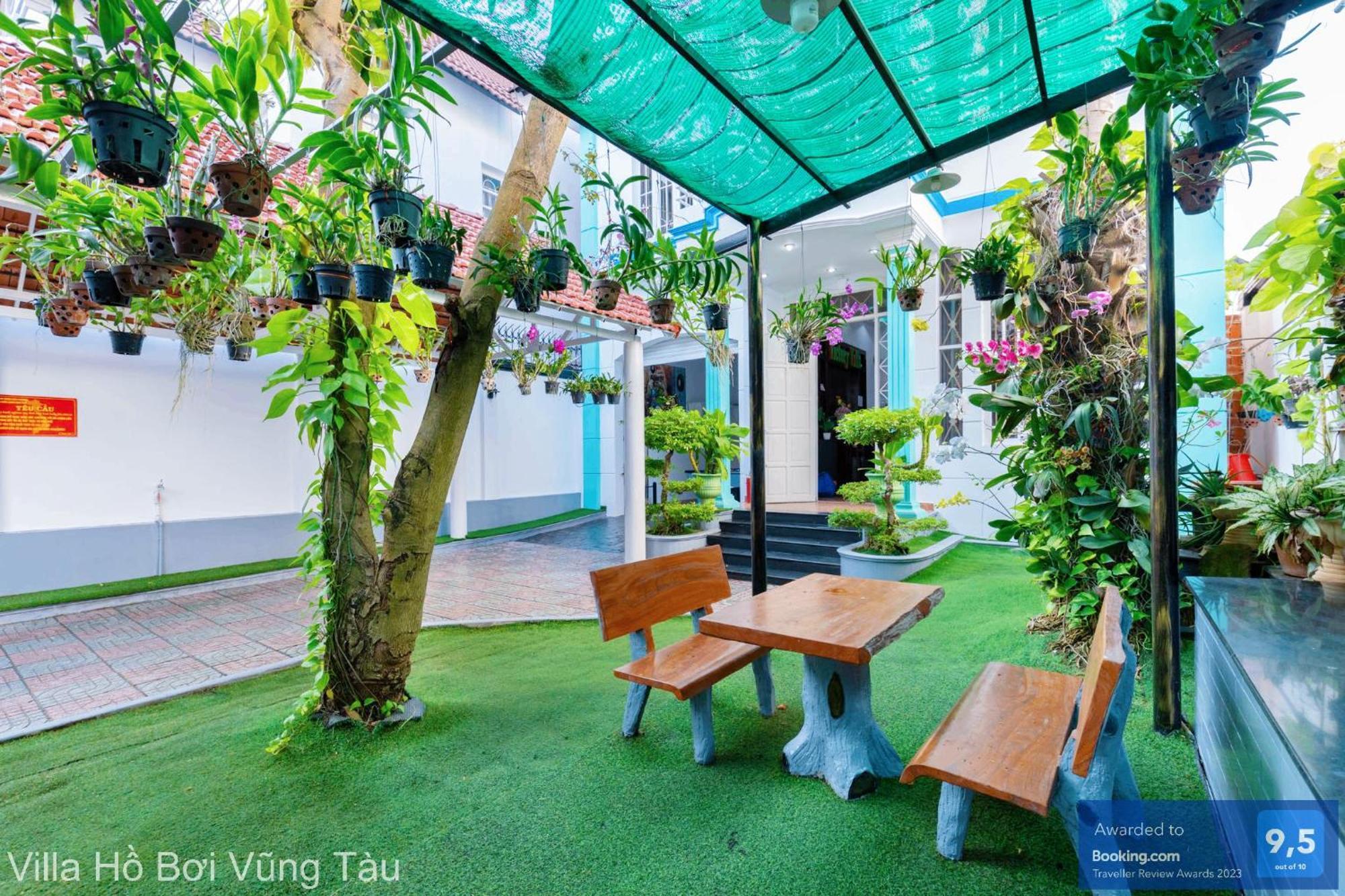 Villa San Vuon Gan Bien Bai Sau - Free Bida - Dan Karaoke Вунгтау Екстер'єр фото